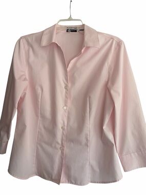Jones New York Pale Pink Non-Iron Blouse